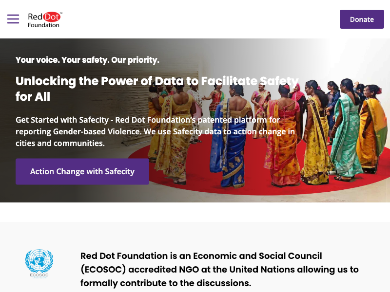 Screenshot of Safe City