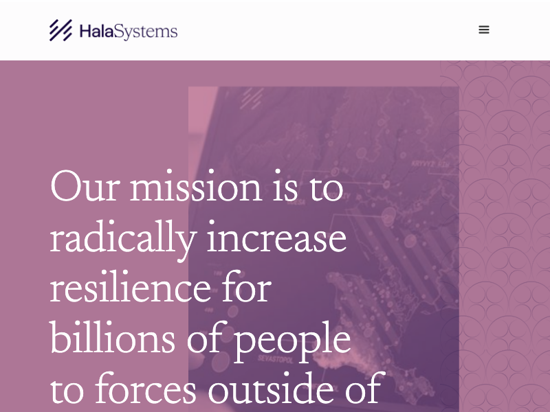 Screenshot of Hala Systems (Sentry)