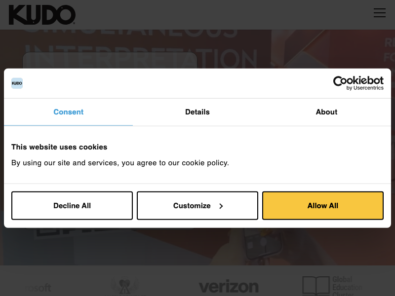 Screenshot of Kudo AI