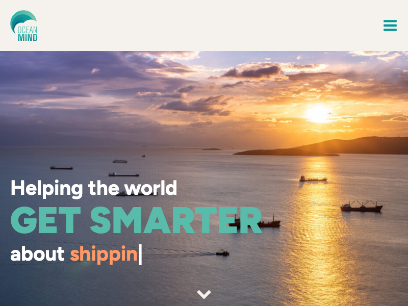 Screenshot of OceanMind