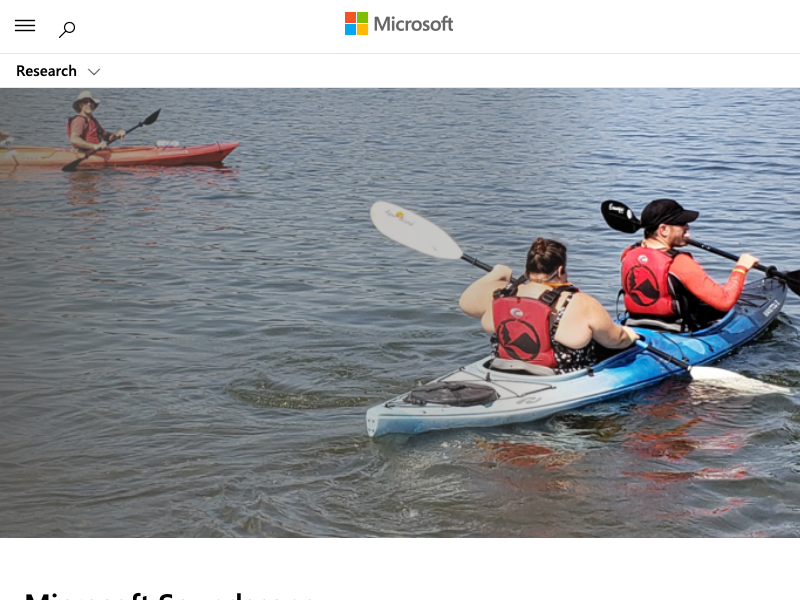 Screenshot of Soundscape